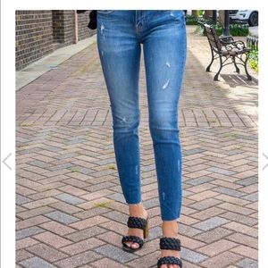 NWOT Eunina skinny ankle jeans